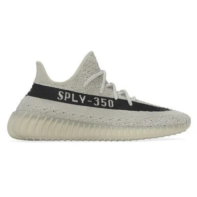 adidas Yeezy Boost 350 V2 Lace Up Mens Grey Sneakers Casual Shoes HP7870