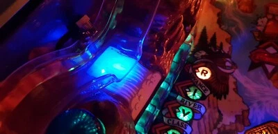 Whitewater White Water Pinball Mini Waterfall Flickering Light Mod BLUE