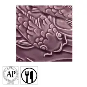 AMACO Gloss Glaze Mulberry Red