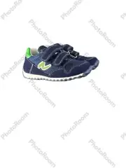 Naturino Sammy 2 Vl Sz24 Or Toddler8 Blue And Agave Suede And Textile Sneaker