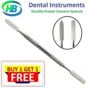 DENTAL INSTRUMENTS DOUBLE ENDED CEMENT SPATULA ORTHODONTIC LAB CARVERS TOOL, NEW