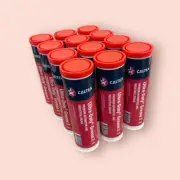 12x 0.425kg Caltex Ultra-Duty EP2 Grease Cartidges Pins& Bushes(Colour Burgundy)