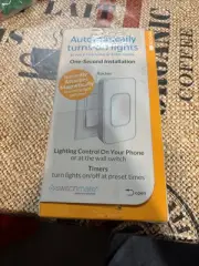 Simply Smart Home Snap-On Instant Smart Light Switch that Listens NEW