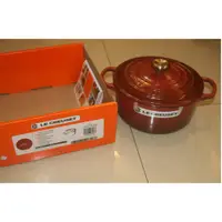 在飛比找蝦皮購物優惠-法國 Le Creuset 鑄鐵鐵鍋 圓鐵鍋 經典圓鍋 22