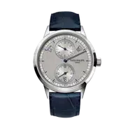 Patek Philippe Complications Annual Calendar Regulator White Gold Silver Dial Double Sealed 5235G-001
