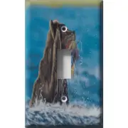 SnazzySwitch Bear Fishing 2 Decorative Light Switch Plate Cover