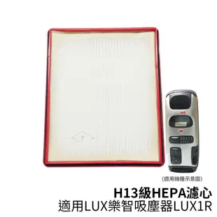 適用LUX樂智 H13級HEPA濾心 適用吸塵器LUX1R