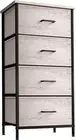 Sorbus Dresser with 4 Faux Wood Drawers - Tall Storage Unit Organizer Tower for