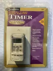 Intermatic Digital 7 Day Wall Switch Timer 15 Amps