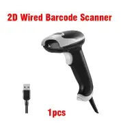 Handheld 2D Barcode Scanner USB QR Code Scanner Wired Automatic 1D 2D&amp;PDF417 Data Matrix Bar Code Reader Plug and Play 2D wired