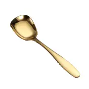 3Pcs Stainless Steel Coffee Square Head Spoon Long Handle Tea Spoons