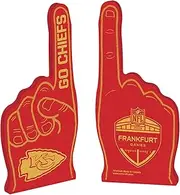 WinCraft NFL Frankfurt Game Chiefs Foam Finger - Red, Medium, Unisex-Adults
