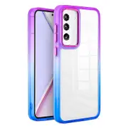 For Samsung Galaxy S23+ Gradient TPU + PC Phone Protective Case Clear Anti-drop Cover