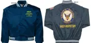 USS SPRINGFIELD CL-66 *CRUISER*EMBROIDERED SATIN JACKET OFFICIALLY LICENSED