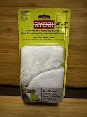 RYOBI Buffing and Polishing Pads Bonnets - 4"-7"