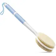 Back Scrubber Anti Slip for Shower with Detachable Brush Head,19" Shower Brus...