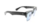 Jacques Marie Mage Sunglasses BUGSY BLACK Frame Blue Lens 55□19-145mm