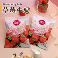 在飛比找momo購物網優惠-【星球工坊】大湖草莓x飛燕煉乳聯名 草莓牛奶爆米花30g(季