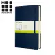 MOLESKINE 經典硬殼筆記本 (L型) 加量型-空白寶藍