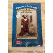 Country Patterns Tea Time Tilley Cow Upright Vaccum Cover 1992 Uncut