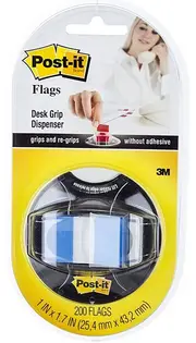 Post-It Flags Blue 25 x 43mm Desk Dispenser
