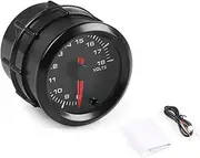2" 52mm 7 Colors Changeful Backlight Volt Gauge High Speed Stepper Motor with Sensor Car Meter TT101492 Voltmeter