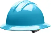 Bullard 3-Rib C33 Full Brim Safety Hard Hat with 6-Point Ratchet Suspension