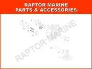 Valve stem seat (2 PCS) for YAMAHA 4 stroke 4/5/6 HP outboard PN 6EE-E2119-00