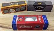 Callaway/Titleist Golf Balls Warbird, Warbird Plus, DT solo