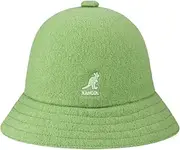 [Kangol] Wool Casual Unisex Bucket Hat Warm Winter Autumn Cap - Oil Green
