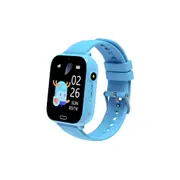Smartwatch Video Cameras SOS Call 2-Way Smart watch Group Chat Remote Listen Geofence Alerts Step Tracker Kids Children Christmas Gift COL Purple