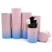REGENBOOG - Makeup Brush Case Without Button - Case - Gradient - Blue & Pink - M