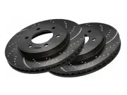 Front Brake Rotor Set For 2022-2023 Honda Civic Si DR637DV (for: Honda)