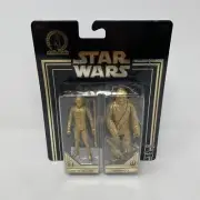 STAR WARS Skywalker Saga Commemorative Gold Edition Luke Skywalker & Chewbacca