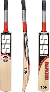 SS Ranger English Willow Cricket Bat, Full Size Short Handle