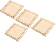 LIFKICH 4Pcs Sorting Trays for Puzzles Unfinished Craftsmanship for Block Puzzle Storage and Organization Versatile Storage for Items