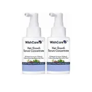 WishCare Hair Growth Serum Concentrate 30ml - For Men & Women Seeking Thicker Hair 2pcs