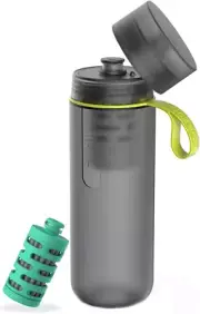 PHILIPS Go-zero Water Filter Bottle Outdoor Survival Hiking Camping Sport 20 oz