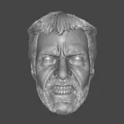 Logan Deadpool 3 Hugh Jackman custom head for Marvel Legends & other figures