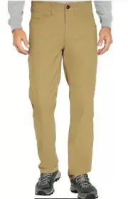 Orvis Mens Tech Pants Antique Bronze Nylon Comfort Stretch Size 40x30 NWT #381