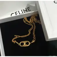 在飛比找蝦皮購物優惠-二手精品 CELINE 賽琳 MAILLOT TRIOMPH