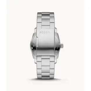 FOSSIL Machine Date Stainless黑色咖啡皮帶男錶42mm 男錶 黑面 FS5900 石英錶.