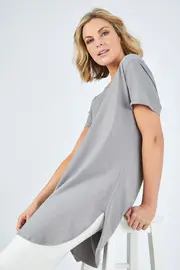 The Boyfriend Tunic Tee--BIRDK-898