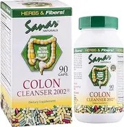 Sanar Naturals Colon Cleanser 2002 Detox and Natural Laxative, 90 Capsules