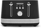 New Illumination 4 Slice Toaster, Black