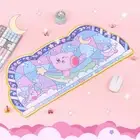 Cartoon Kirby Game Mouse Pad Non Slip Keyboard Pad Mouse Mat Large Table Mat