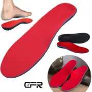 Orthotic Shoe Insoles Flat Feet Foot High Arch Gel Heel Support Inserts Pads OBS