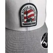 NWT Travis Mathew Kickin Cans Liberty Patch Golf Snapback Hat Men's Size OSFA