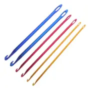 6 Pcs Crochet Supplies Ergonomic Crochet Hooks Crochet Hook Sets Case