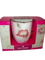 Royal Albert 100 Years 1970 Poppy Mug New In Box